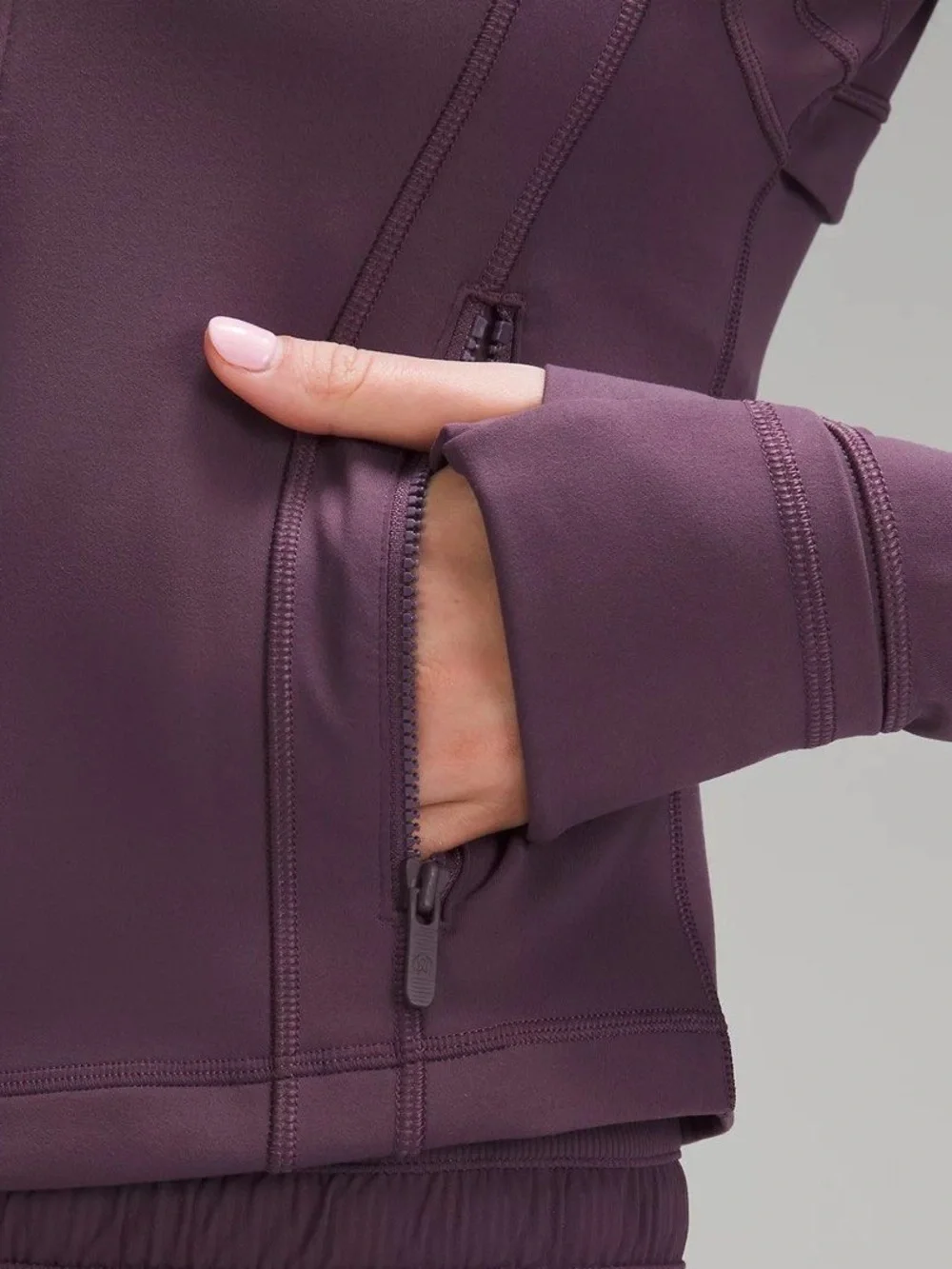 NWT Lululemon Cropped Define Jacket *Nulu Grape Thistle GPTH Size 4